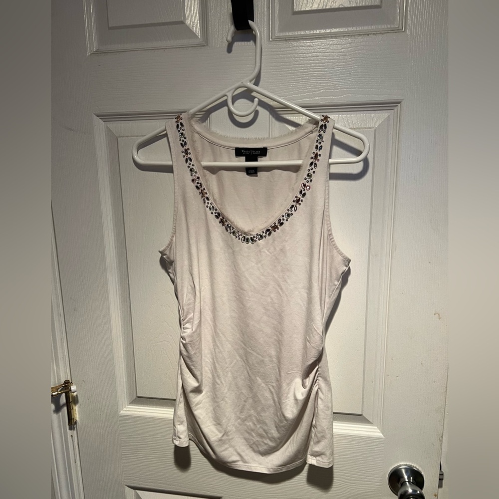 White House black market white top